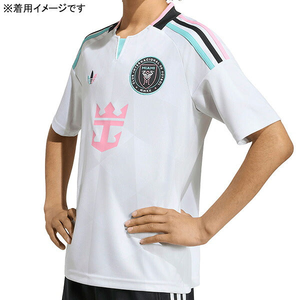 インテルマイアミジュニアMIA2026-27レプリカ3rdユニフォーム半袖No.10MESSIメッシMBP00-KE6329サッカーホワイトアディダスadidas