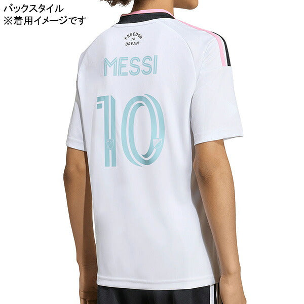 インテルマイアミジュニアMIA2026-27レプリカ3rdユニフォーム半袖No.10MESSIメッシMBP00-KE6329サッカーホワイトアディダスadidas