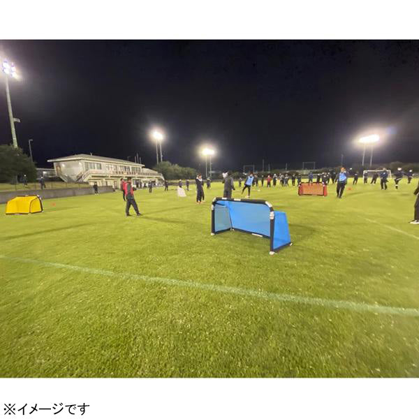 【メーカー取寄せ・直送商品：納期3-4日(平日)】フットボールギアfootballgearクレイジーゴール140×90MGX-1409BLUサッカーミニゴールトレーニング用品ブルー