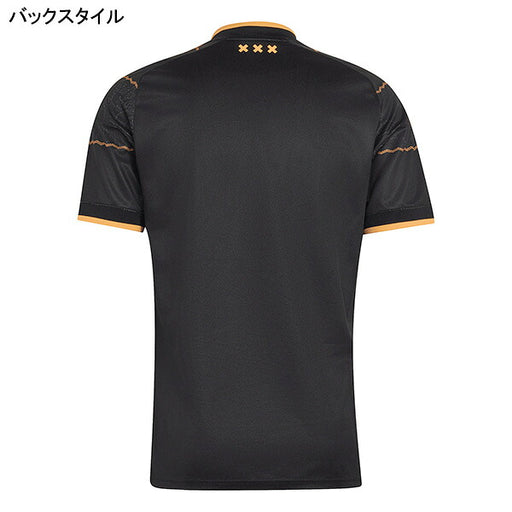 アヤックスAJX2026-27レプリカアウェイユニフォーム半袖MMA97-JZ4693サッカーブラックアディダスadidas