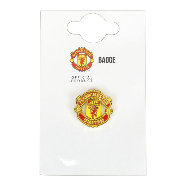 【ネコポス対応可】マンチェスターユナイテッドオフィシャルピンバッジMNU_BADGEサッカープレミアリーグサポーターズグッズ