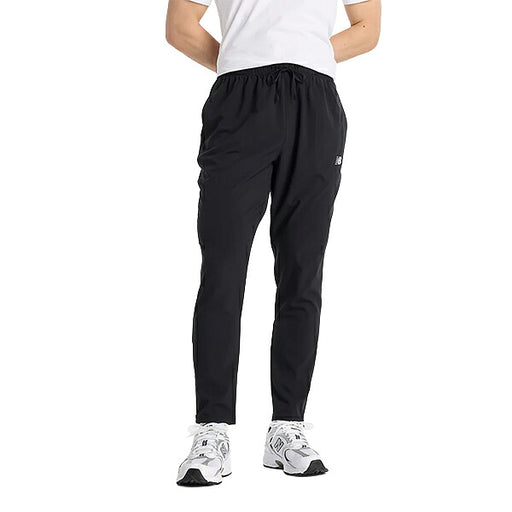 ニューバランスNEWBALANCEウーブンパンツスポーツウーブンパンツメンズ大人はっ水軽量裾ジッパードローコードMP51904-BK