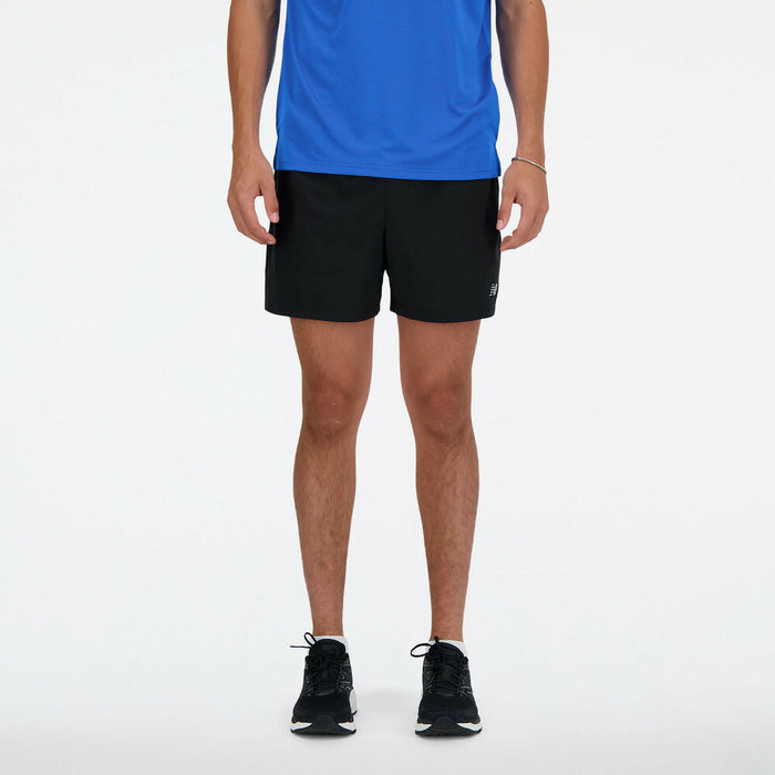 【エントリーでポイント10倍】ニューバランスnewbalanceメンズランニングショートパンツ5インチインナー付きショーツMS41227-BK