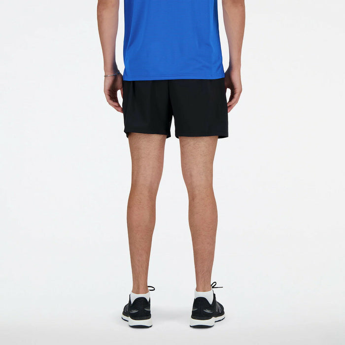 【エントリーでポイント10倍】ニューバランスnewbalanceメンズランニングショートパンツ5インチインナー付きショーツMS41227-BK