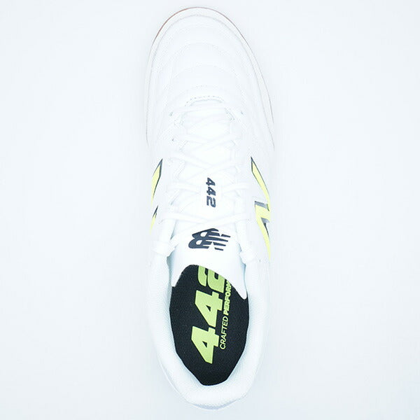 【ショップ限定エントリーでさらに+9倍】442TEAMIDニューバランスNewBalanceMS42IIB2-2Eホワイトフットサルシューズインドア室内用