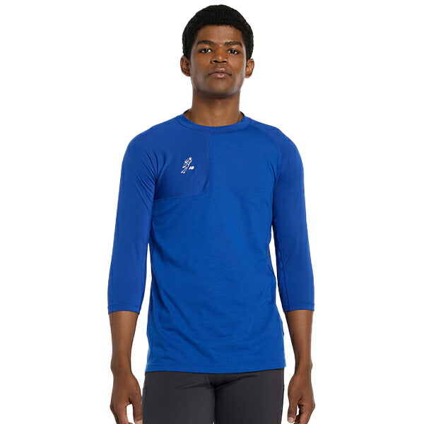 【ショップ限定エントリーでさらに+9倍】NewBalanceニューバランス大谷翔平Tシャツメンズ7分袖シグネチャーコレクションShoheiSignaturePerformance3/4TopMT43734-TRY
