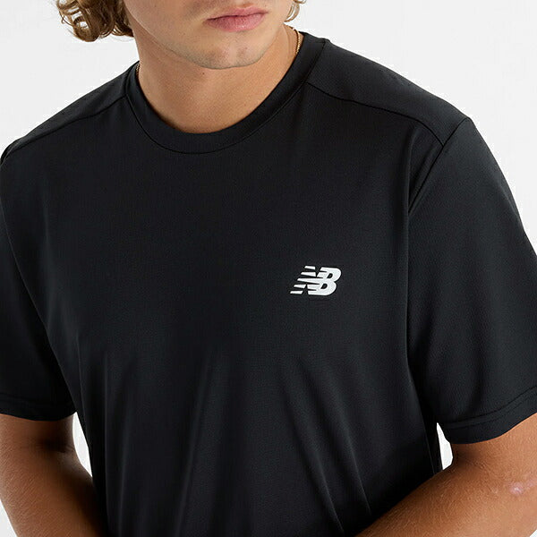 【ネコポス対応可】ニューバランスNewBalanceSportショートスリーブTシャツメンズ半袖MT51801-BK