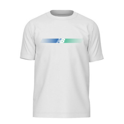 【ネコポス送料無料】ニューバランスNewBalanceメンズTシャツグラデーションNBTシャツ26SS半袖MT61E5YZ-WT