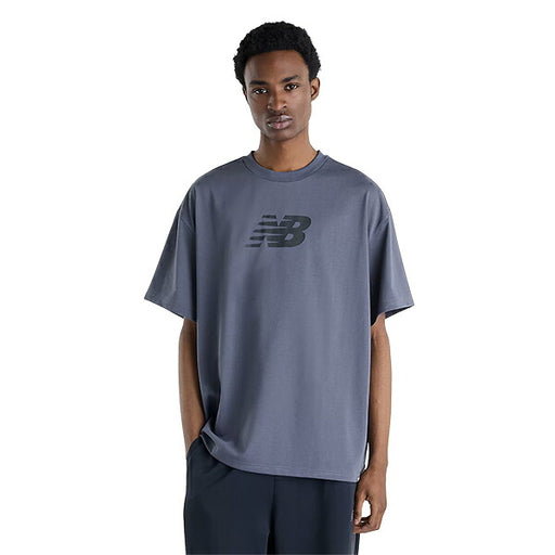 【ネコポス送料無料】ニューバランスNewBalanceNBロゴショートスリーブTシャツメンズ半袖MT62K9KF-MGT