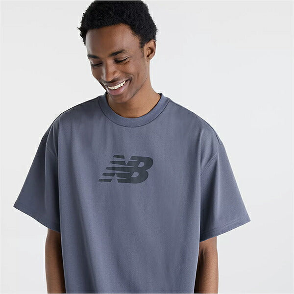 【ネコポス送料無料】ニューバランスNewBalanceNBロゴショートスリーブTシャツメンズ半袖MT62K9KF-MGT