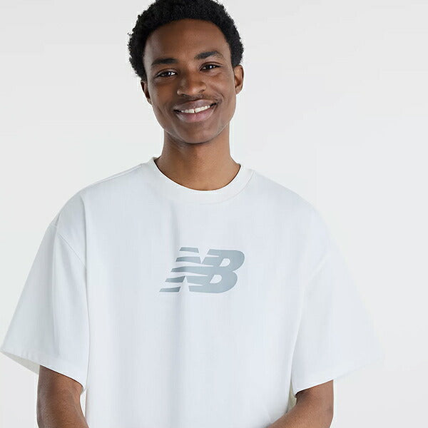 【ネコポス送料無料】ニューバランスNewBalanceNBロゴショートスリーブTシャツメンズ半袖MT62K9KF-SST