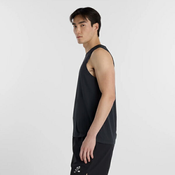 【ネコポス対応可】ニューバランスNewbalance大谷翔平トレーニングスリーブレスTシャツMT655W8-BK