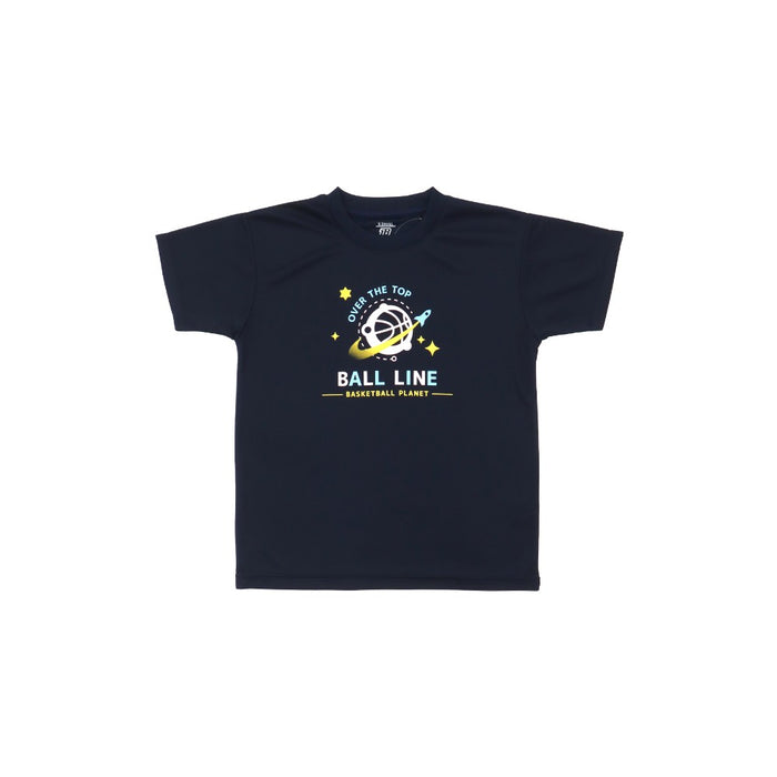 【ネコポス送料無料】オンザコートBALLLINEバスケットボールメンズレディースユニセックススリムTシャツ半袖NBT-1826