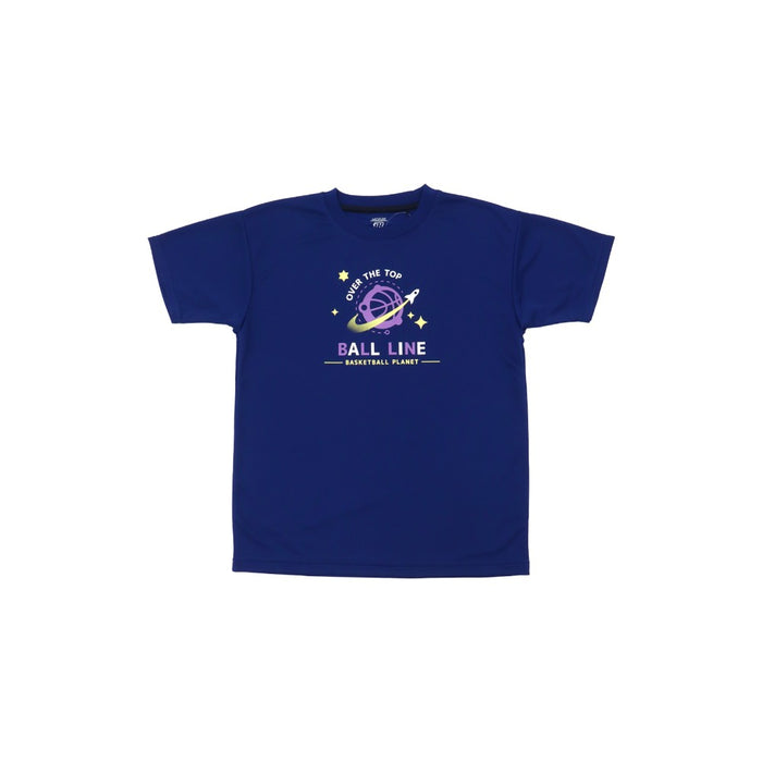 【ネコポス送料無料】オンザコートBALLLINEバスケットボールメンズレディースユニセックススリムTシャツ半袖NBT-1826