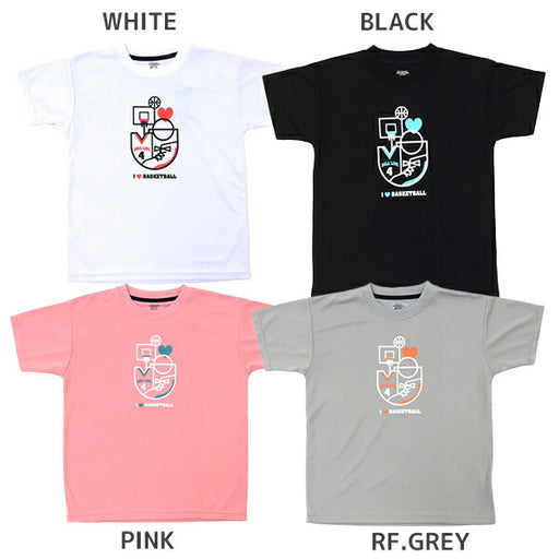 【ネコポス送料無料】オンザコートBALLLINEバスケットボールメンズレディーススリムTシャツ半袖NBT-1827