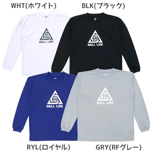 【ネコポス送料無料】オンザコートバスケットボールゲームシャツスリムロングスリーブシャツTシャツ長袖メンズレディース