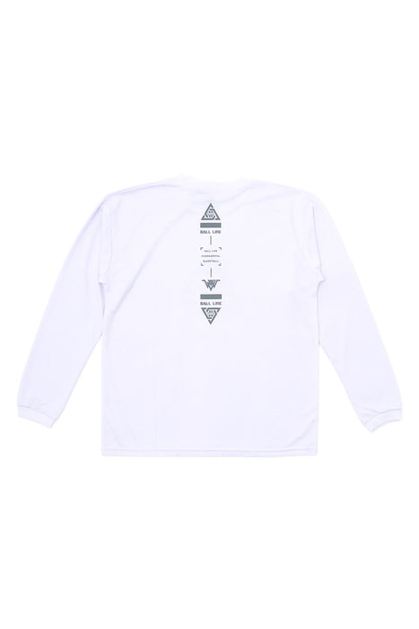 【ネコポス送料無料】オンザコートバスケットボールゲームシャツスリムロングスリーブシャツTシャツ長袖メンズレディース