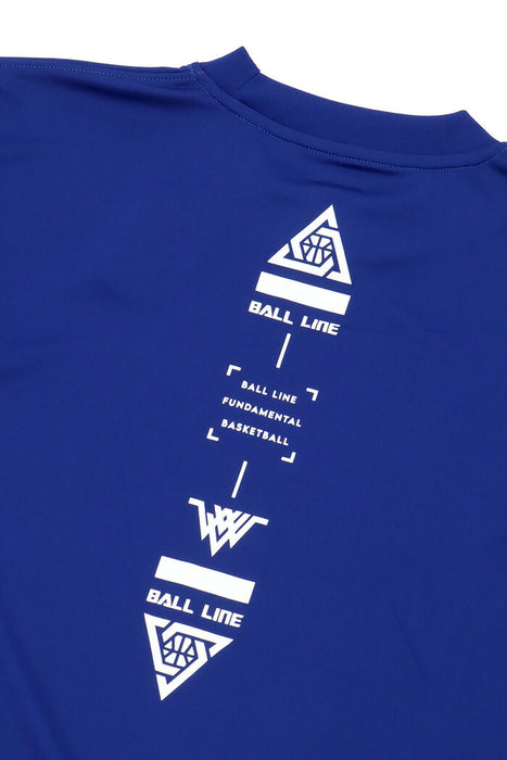 【ネコポス送料無料】オンザコートバスケットボールゲームシャツスリムロングスリーブシャツTシャツ長袖メンズレディース