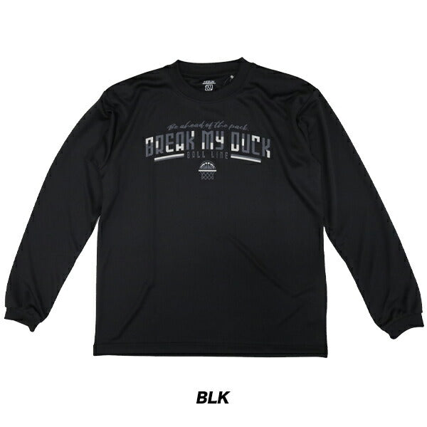 【ネコポス送料無料】オンザコートOnthecourtバスケットボールロングTシャツNBT6535プラシャツ長袖Tシャツユニセックス