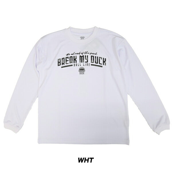 【ネコポス送料無料】オンザコートOnthecourtバスケットボールロングTシャツNBT6535プラシャツ長袖Tシャツユニセックス