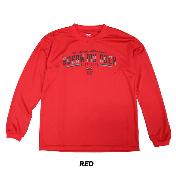 【ネコポス送料無料】オンザコートOnthecourtバスケットボールロングTシャツNBT6535プラシャツ長袖Tシャツユニセックス