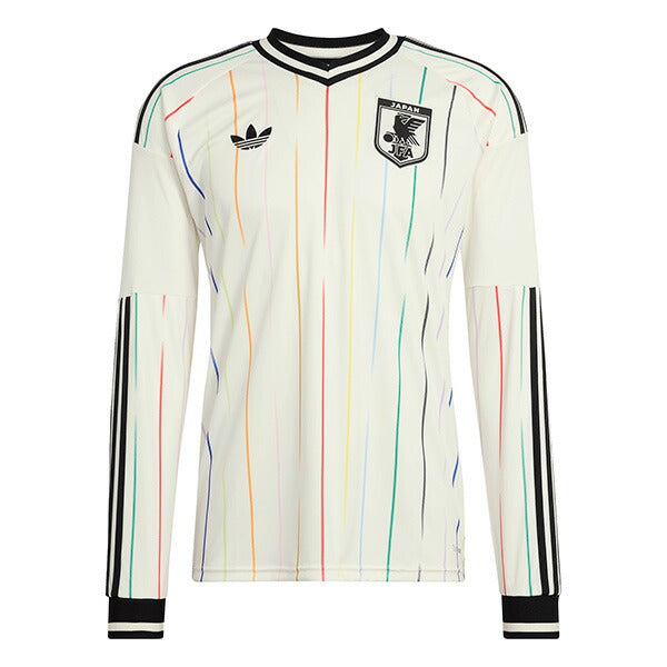 日本代表JFA2026レプリカアウェイユニフォーム長袖NCX60-JZ9697サッカーオフホワイトアディダスadidas