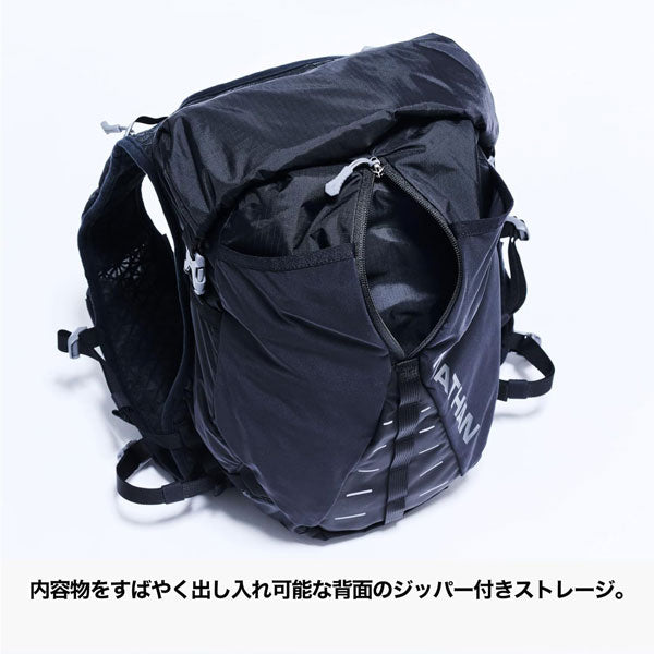 ネイサンNATHANトレイルミックス12LJPNS4765Jサッカーフットサルランニングバックパックリュックサックブラック
