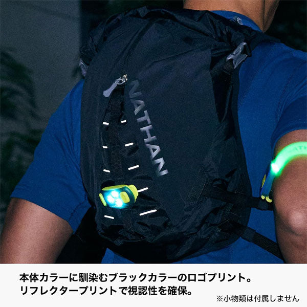ネイサンNATHANトレイルミックス12LJPNS4765Jサッカーフットサルランニングバックパックリュックサックブラック