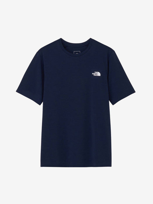 【ネコポス送料無料】ザ・ノース・フェイスTHENORTHFACEランニングTシャツ半袖ショートスリーブGTDメランジクルーメンズ大人吸汗速乾抗菌NT12595