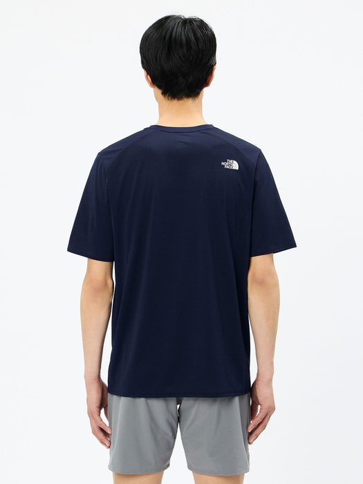 【ネコポス送料無料】ザ・ノース・フェイスTHENORTHFACEランニングTシャツ半袖ショートスリーブGTDメランジクルーメンズ大人吸汗速乾抗菌NT12595