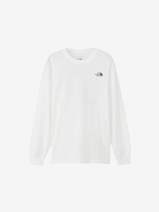 【ネコポス送料無料】ザ・ノース・フェイスTHENORTHFACEスポーツメンズ長袖ロングTシャツロングスリーブバックスクエアロゴティー25FWNT32442