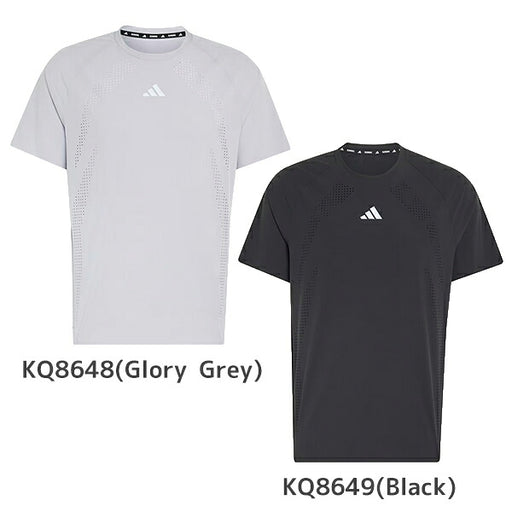 【ネコポス送料無料】アディダスadidasランニングTシャツ半袖アディ365アスパイアadi365Aspireメンズ大人軽量通気性O0883