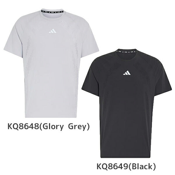 【ネコポス送料無料】アディダスadidasランニングTシャツ半袖アディ365アスパイアadi365Aspireメンズ大人軽量通気性O0883