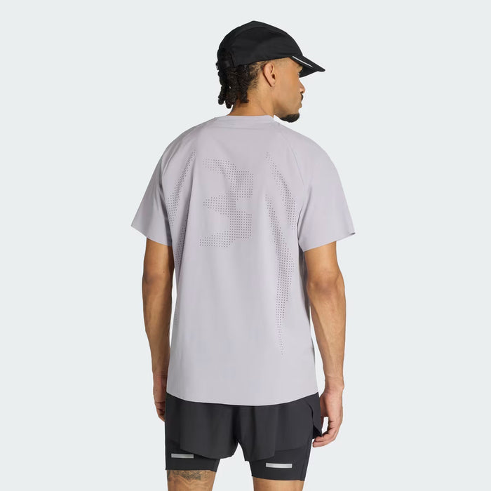 【ネコポス送料無料】アディダスadidasランニングTシャツ半袖アディ365アスパイアadi365Aspireメンズ大人軽量通気性O0883