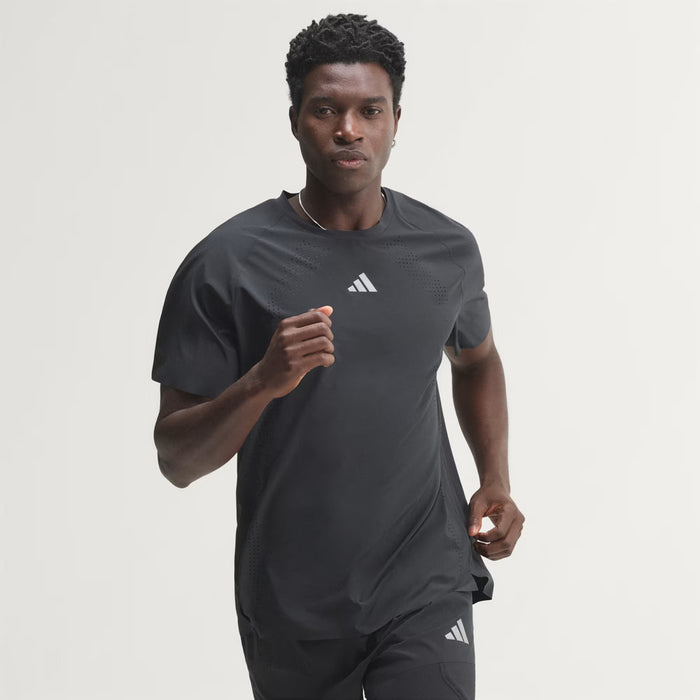【ネコポス送料無料】アディダスadidasランニングTシャツ半袖アディ365アスパイアadi365Aspireメンズ大人軽量通気性O0883