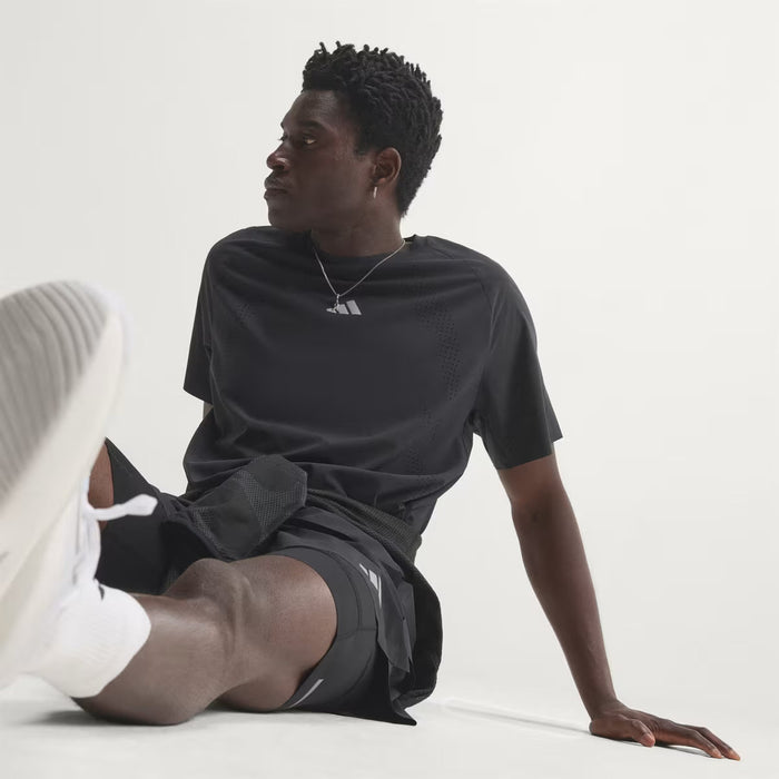 【ネコポス送料無料】アディダスadidasランニングTシャツ半袖アディ365アスパイアadi365Aspireメンズ大人軽量通気性O0883