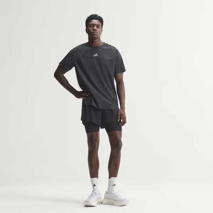 【ネコポス送料無料】アディダスadidasランニングTシャツ半袖アディ365アスパイアadi365Aspireメンズ大人軽量通気性O0883
