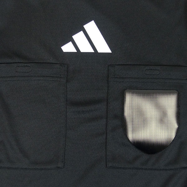 【上下セット】アディダスadidas接触冷感長袖レフェリーシャツレフェリーショーツODW42/DB694サッカーフットサルレフェリーウェアセットメンズ