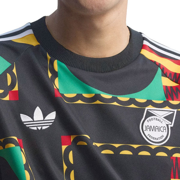 アディダスadidasジャマイカボブ・マーリーオリジナルスTシャツOO240-KS2679サッカージャマイカ代表コラボレーションシャツメンズ