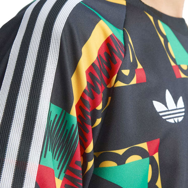 アディダスadidasジャマイカボブ・マーリーオリジナルスTシャツOO240-KS2679サッカージャマイカ代表コラボレーションシャツメンズ