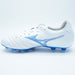 モナルシーダネオ3WIDEPROミズノmizunoP1GA242325ホワイト×ブルーサッカースパイク