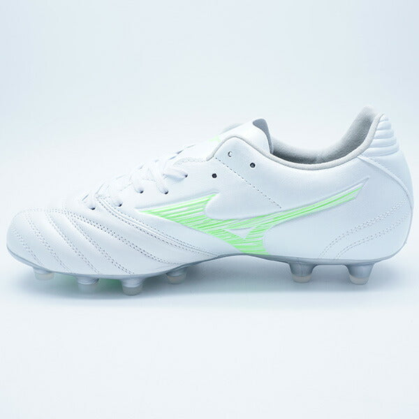 モナルシーダネオ3WIDEPROミズノmizunoP1GA252337ホワイトグリーンサッカースパイク