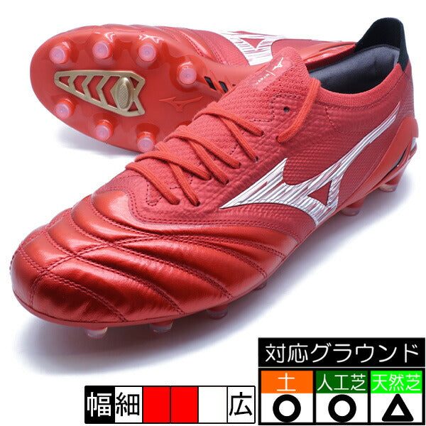 モレリアNEO4βJAPANミズノmizunoP1GA254060レッドサッカースパイク