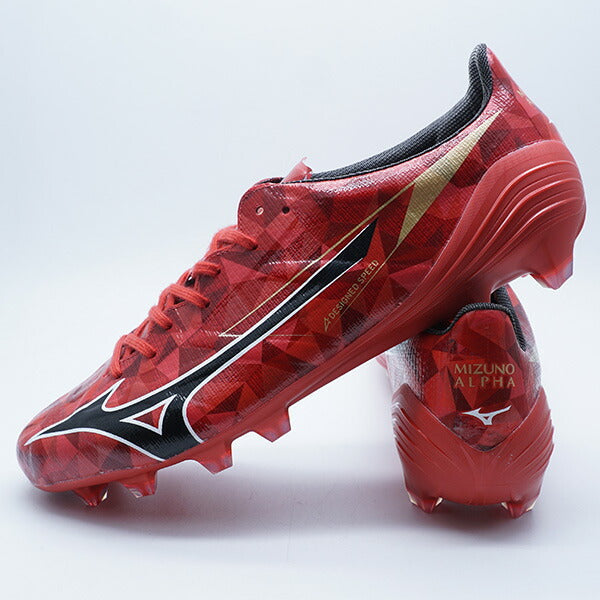 MIZUNOALPHA2ELITEミズノmizunoP1GA256260レッドサッカースパイク