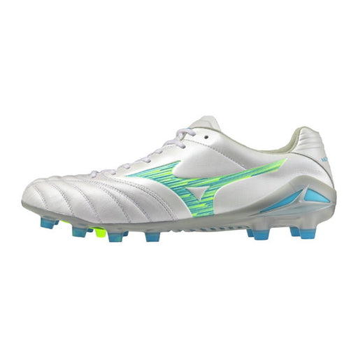モナルシーダNEO3ELITEミズノmizunoP1GA262025ホワイト/ブルー/グリーンサッカースパイク