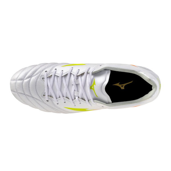 モナルシーダNEO3WIDEELITEミズノmizunoP1GA262154ホワイトオレンジサッカースパイク