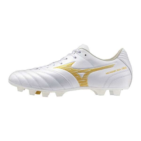 モナルシーダNEO3WIDEPROミズノmizunoP1GA262350ホワイト/ゴールドサッカースパイク