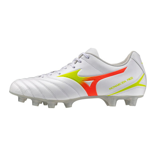 モナルシーダNEO3SELECTミズノmizunoP1GA262554ホワイトオレンジサッカースパイク