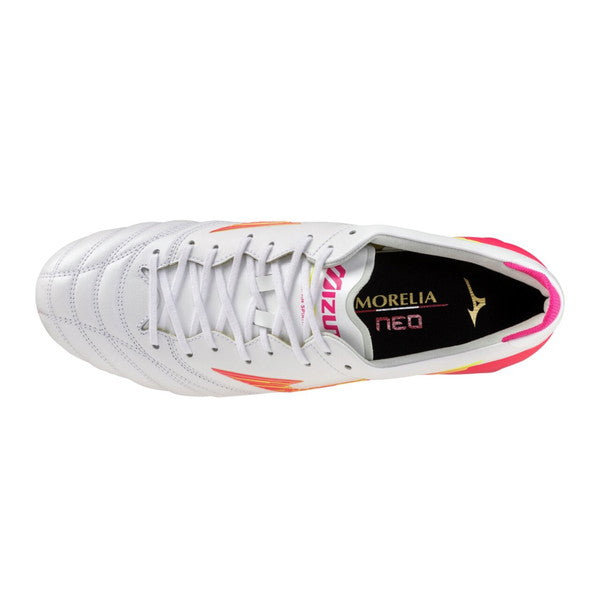 モレリアネオ4JAPANミズノmizunoP1GA263064ホワイトピンクサッカースパイク