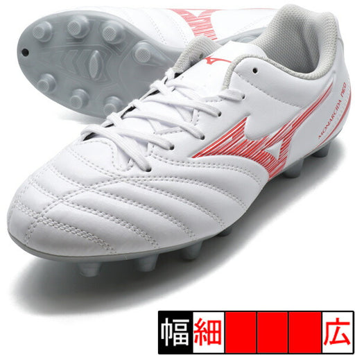 モナルシーダネオ3セレクトJrミズノmizunoP1GB242560ホワイト×レッドジュニアサッカースパイク